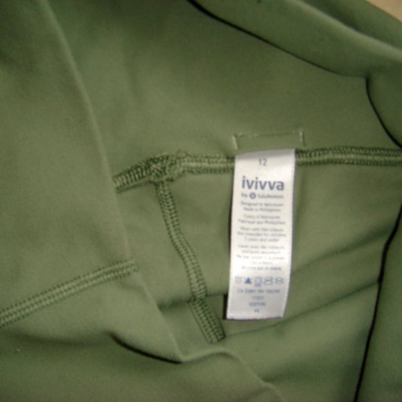 Ivivva by Lululemon size 12 Strong Spirit Tight - Picture 5 of 6